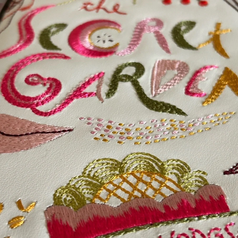 NWT - Kate Spade Secret Garden Embroidered Bag